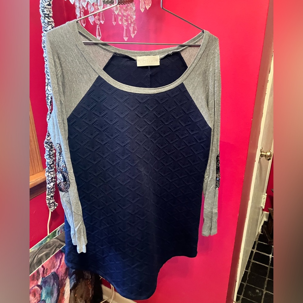 Limelush 3/4 sleeve top